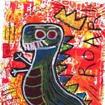 Paint Like a Pro: Basquiat-Inspired Dinosaurs