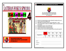 Latihan Sejarah Tingkatan 4 Bab 1 Cikgu Manzaini