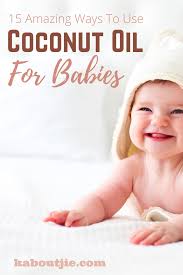 Read on to know about the three main variants of coconut oil and how they are extracted the topical application of coconut oil might help in keeping your baby's hair smooth and shiny. 15 Amazing Ways To Use Coconut Oil For Babies Kaboutjie In 2020 Baby Care Tips Newborn Baby Tips Baby Hair Growth