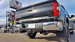 2017 toyota tundra trims and specs. 2017 Toyota Tundra Dual Exhaust Youtube