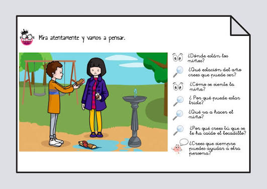 Observa, piensa y responde 1: Comprensión inferencial #Soyvisual