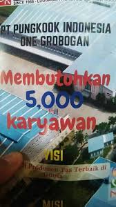 Produsen tas untuk keperluan seminar, rapat kerja, rapat anggota, lokakarya, simposium, kongres, diklat, sarasehan, rapim, munas/musda, traveling, olahraga, jemaah haji/umrah. Pt Pungkook Indonesia One Grobogan Fotos Facebook