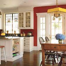 More Red Kitchen Inspiration Red Kitchen Walls Red And White Kitchen Red Kitchen