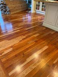 I can only think of a couple of solutions to help with this situation. American Cherry Floors Stain