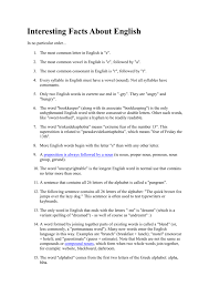 Do you know the longest word in english? Interesting Facts About English