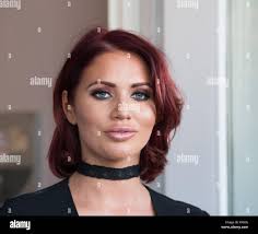 Brentwood, Essex, UK. 12th April, 2016., Amy Childs at the relaunch of Amy  Childs beauty salon in Brentwood, Essex Credit: Ian Davidson/Alamy Live  News Stock Photo