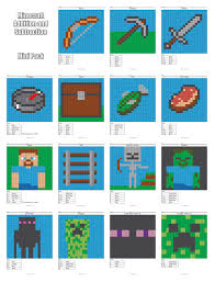 The region where they overlap gets a different color which depends. Minecraft Addition And Subtraction Coloring Squared
