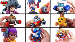 Darryl is also good in brawl ball as he can use his super to knockback the enemies and take the ball. Brawl Stars Clay Art Darryl Rosa Frank Shiba Nita Black Cat Penny By Monster Green