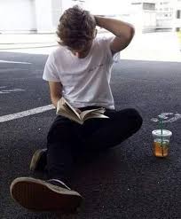 Lorcan Scamander Hanging Out In A Parking Lot Waiting For His Brother To Get Off Work At His Summer Job Taken By Lily Lu Boy Fashion Summer Jobs Get Off Work