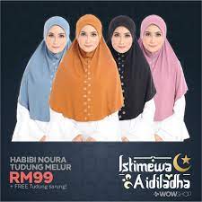 Great deals, multiple payment options, fast. Cj Wow Shop Istimewa Aidiladha Habibi Noura Tudung Facebook
