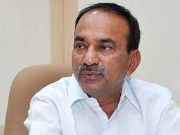 Telangana health minister eatala rajender was stripped of his portfolio on saturday, a day after land grabbing allegations surfaced against . Etela Rajender Takes Charge As Health Minister