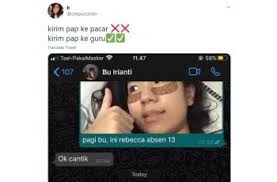 Apabila pendidikan di indonesia ingin maju dan berhasil, guru sebagai ujung tombaknya harus lebih profesional. Gadis Ini Kirim Pap Untuk Absen Sekolah Online Netizen Ingin Menjadi Guru Hitekno Com