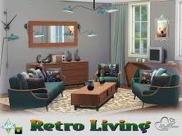 Littlemssam's sims 4 mods — more woodworks i wanted to make a new start. Buffsumm S Retro Livingroom