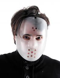 Jacques plante was the first goaltender to create and use a practical mask in 1959. Killer Hockey Maske Halloween Zubehor Fur Erwachsene Weiss Masken Und Gunstige Faschingskostume Vegaoo