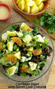 Caribbean Salad With Honey Lime Dressing The Dinner Mom