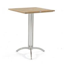 Vogue Bar Table Teak Stainless Steel Westminster Teak In 2020 Westminster Teak Teak Patio Furniture Teak Patio Table