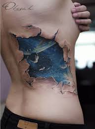 It took me exactly 1 year to complete. The Space Half Back Tattoo Amazing Tattoo Ideas