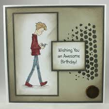 Printable Birthday Cards For Teenage Guys Handmade Birthday Card For Teenage Boy Wishing You An Awesome Birthday Handmade Birthday Cards Card Making Birthday Birthday Cards For Boys