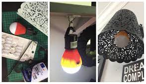 See more of lampu hias gantung on facebook. Diy Lampu Dinding Bajet Guna Barang Harga Rm2 Sahaja
