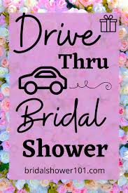 Drive Thru Bridal Shower In 2020 Bridal Shower Backyard Bridal Showers Wedding Shower Decorations
