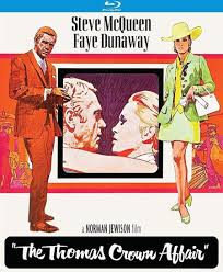 REVIEW: "THE THOMAS CROWN AFFAIR" (1968) STARRING STEVE MCQUEEN AND FAYE  DUNAWAY; KINO LORBER BLU-RAY SPECIAL EDITION