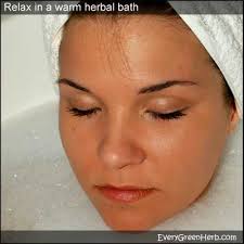 Herbal baths, salt scrubs, and facials