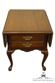 Thomasville Furniture Collectors Cherry 35 Drop Leaf Etsy In 2020 Thomasville Furniture Thomasville End Tables