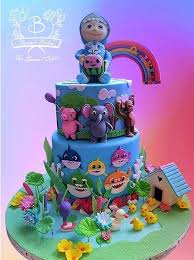 Birthday cakes, decorations, even small glasses should include cocomelon characters. Cocomelon And Jj Cake Cake By Bonnie Bakes Uae Cakesdecor