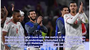 Ali mabkhout und omar abdulrahman (oben) von den vereinigten emiraten feiern einen treffer im spiel um den dritten platz des asian cups 2015 (30.01.2015). Uae And Ali Mabkhout Stun Australia To Reach Asian Cup Semi Finals Youtube