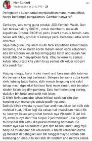 Paling istimewa ia adalah jamu pertama di malaysia waktu itu dibuat dalam bentuk gel cecair dalam sachet. Nak Berjalan Tak Boleh Kalah Orang Dalam Pantang Sakit Tahap Maksima Menderita Akibat Guna Jamu Disumbat Dalam Lubang Kemaluan The Reporter