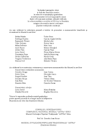 Am asistat la cele mai frumoase scenarii de reconstituire istorică, tradiții din viața țăranului chemat la oaste, atelierele culinare și spectacolul folcloric. Text Catalogmal Final