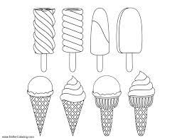 Ice Cream Coloring Pages Coloring Pages Colorings Summer Fun Ice Cream Cone Free Printable Birijus Com Ice Cream Coloring Pages Coloring Pages Free Coloring Pages