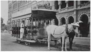 150 years ago the first horse tram ...