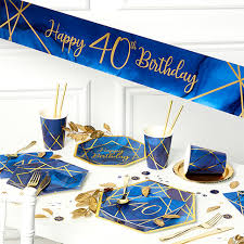 Wir präsentieren liebe und herzliche glückwünsche zum 40. 40 Geburtstag Party Deko Idee Partycity De