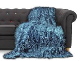 Our selection of luxury throws are incredibly versatile and can be used to instantly update a sofa or bed. Throws Large Shaggy Long Faux Fur Throw Over Sofa Bedspread Fluffy 150x200cm Teal Buy Online In India At Desertcart