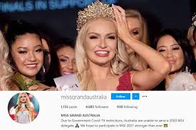 Miss grand czech republic denisa spergerova. Australia Withdraws Participation From Miss Grand International 2020 Due To Travel Restrictions