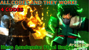 My hero mania is a roblox game created in 2020 that has gained a lot of popularity recently. Hero Academia Final Ember Codes Roblox February 2021 Mejoress