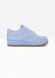 Other Stories Image 1 Of Nike Air Force 1 Upstep Suede In Blue Nike Free Shoes Trendy Womens Shoes Nike Outfits