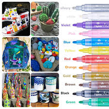 Which makes painting things like unicorns, chicks, and owls super quick and easy! Buy Acrylic Paint Marker Pens Waterproof Paint Pens For Rocks Painting Mugs Diy Craft Making Supplies At Affordable Prices Free Shipping Real Reviews With Photos Joom