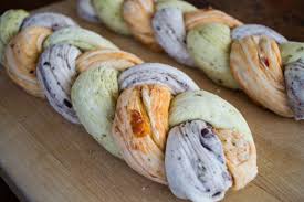 Tri Colored Breads Recipes Food Cooking Recipes