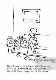 Thank You Notes Cartoons and Comics - funny pictures from CartoonStock