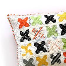 Camping cross stitch patterns and kits. How To Sew A Cross Stitch Block Pillow Free Pattern And Tutorial