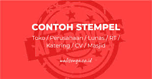 Diluar itu, penulis sebagai manusia biasa menyadari sepenuhnya bahwa masih banyak kekurangan dalam penulisan makalah ini, baik dari segi tata bahasa, susunan kalimat maupun isi. Contoh Stempel Toko Perusahaan Lunas Rt Katering Cv Masjid Lengkap