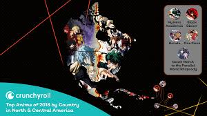 Последние твиты от crunchyroll (@crunchyroll). Crunchyroll 2018 In Review Top Anime Of 2018 By Country