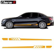 Edition 1 Side Stripe Decal Sticker For Mercedes Benz W205 C180 C200 C63 Amg Side Skirt Body Garland Review Mercedes Benz Benz Mercedes