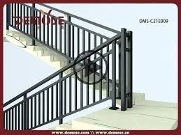 Stairs Railing Designs In Iron Stair Railings Gallery Iron Low Cost Simple Center Beam Stainless Stee In 2020 Stair Railing Design Outdoor Stair Railing Railing Design