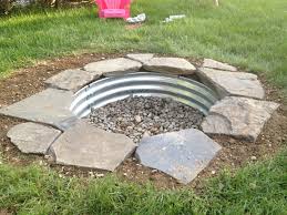 Built My In Ground Fire Pit This Weekend Fireplace Firepit Diy In Ground Fire Pit Outdoor Fire Pit Backyard Fire