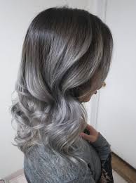 Many asian women complain that when they try to dye their hair light brown or dark blonde, it barely lightens. Silver Fox On Asian Hair Grey Hair Color Hair Styles Balayage Hair Grey