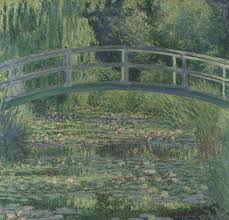On the north side of the bridge you'll discover a temple dedicated to the taoist god of weather, tran vo bac de. National Gallery On Twitter In 1899 Monet Painted A Dozen Canvases Of The Japanese Bridge He Had Constructed In His Giverny Garden Several Of These Used Almost Square Canvases A Format He