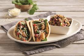 Bj S Avocado Egg Rolls Carbs Shrimp And Arugula Pita Tacos Broiled Shrimp Fresh Tomatoes Arugula And Parmesan Cheese Tossed With A Cilantro Lime Recipes Resturant Recipes Pita Recipes